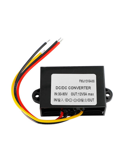 Convertitore DC-DC impermeabile da 30-90 V a 12 V, modulo di alimentazione 5 A 60 W