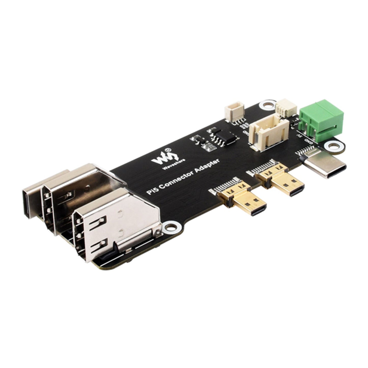 Scheda di espansione multifunzione Raspberry Pi HDMI doppia uscita 4K con Pi5/Pi4B