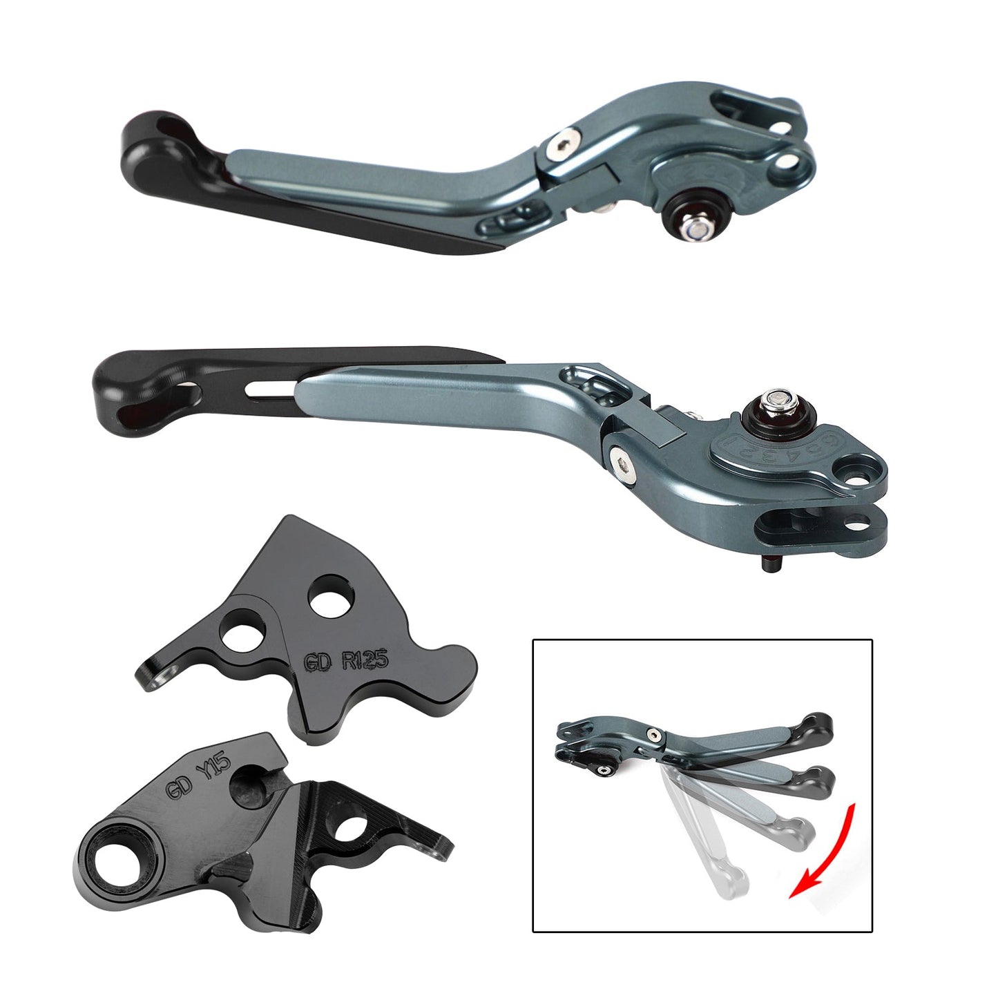 Leva freno frizione regolabile YAMAHA XSR 155 MT15 2019-2022