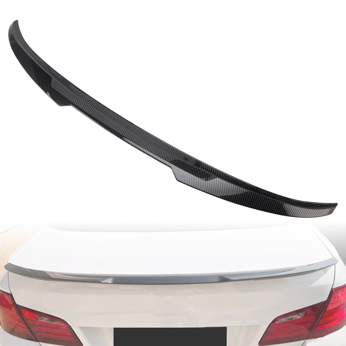 Spoiler posteriore in fibra di carbonio per BMW Serie 5 F10 M4 2010-2016