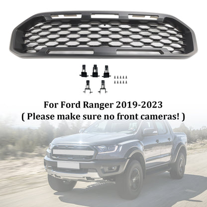 Griglia paraurti anteriore Ford Ranger T8 2019-2023 nera