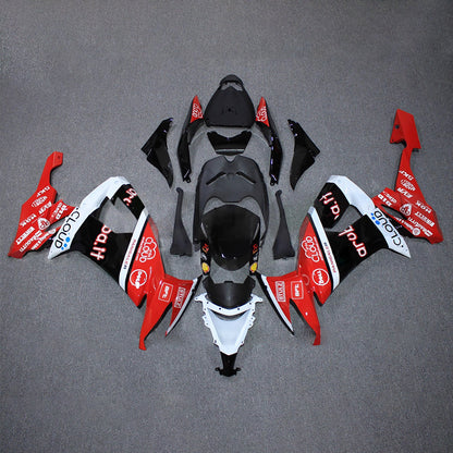 Kit carenatura iniezione in plastica ABS adatto per Kawasaki ZX10R 2008-2010