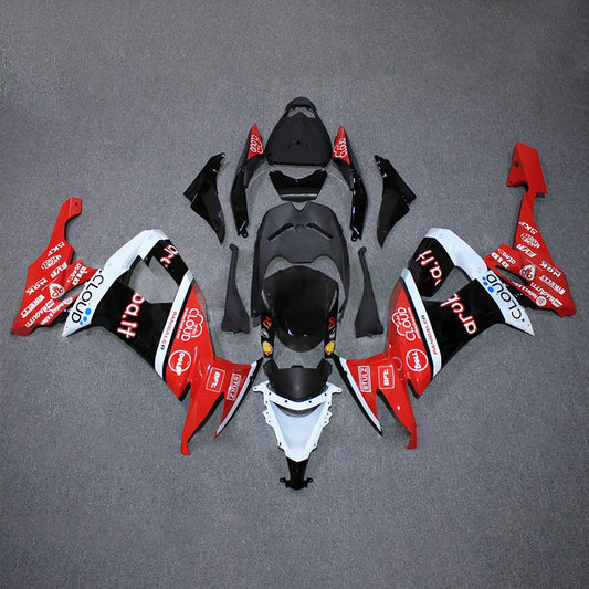 Kit carenatura iniezione in plastica ABS adatto per Kawasaki ZX10R 2008-2010