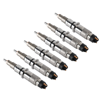 6 pezzi iniettori di carburante per motore Komatsu PC200-8 Cummins QSB6.7 0445120231 5263262