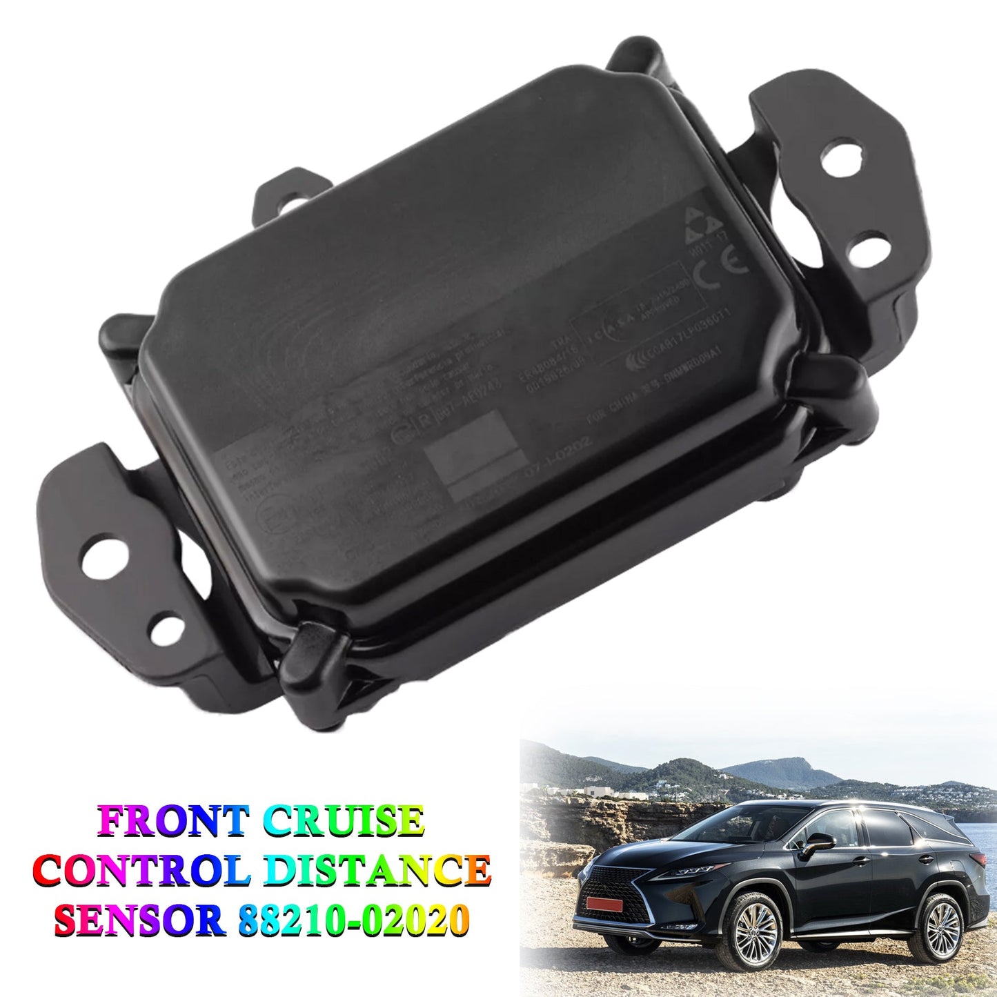 Sensore radar a onde di controllo della velocità di crociera 88210-02020 per Toyota Corolla RAV4 Prius