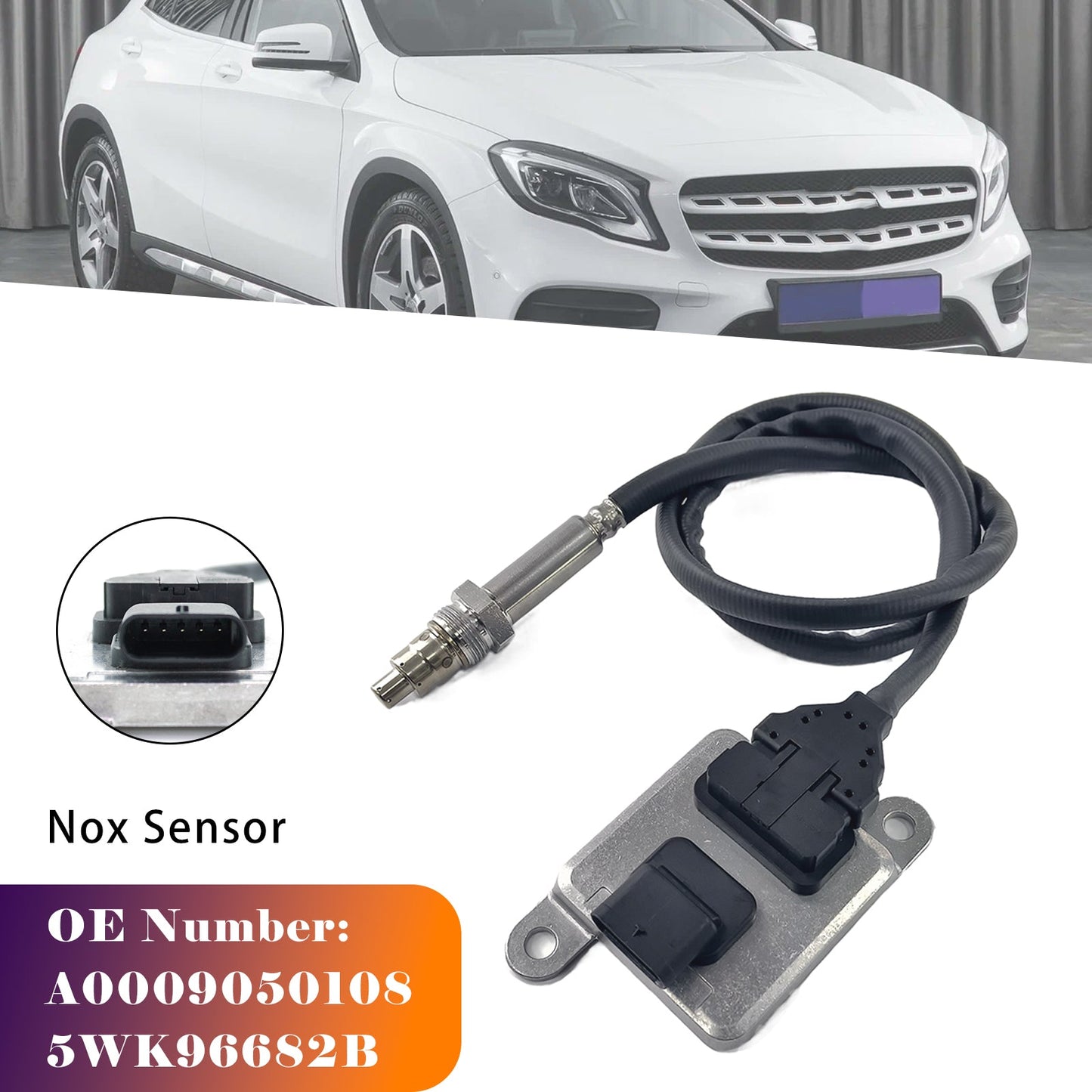 Sensore di ossido di azoto A0009050108 5WK96682B per Mercedes CESVM GLA-CLASS