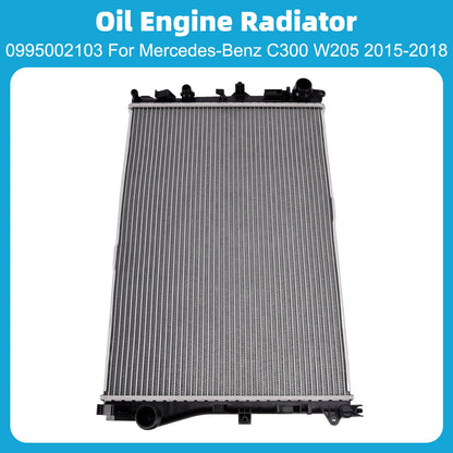 Radiatore olio motore per Mercedes-Benz C450 AMG W205 2016 0995002103