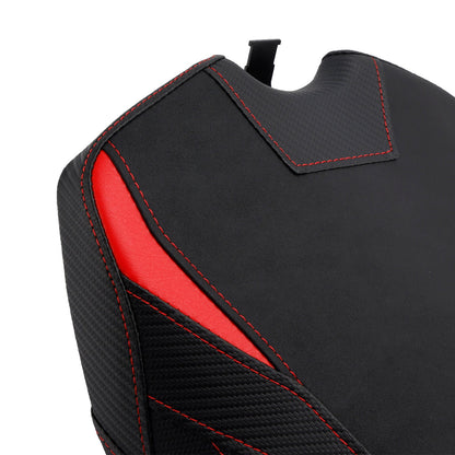 2025 - Kit cuscini passeggero anteriore e posteriore Raider per Kawasaki Z900 Zr900-F, colore rosso.