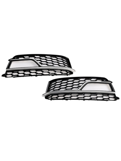 Griglia fendinebbia anteriore nera AUDI A5 S-Line S5 2013-2016