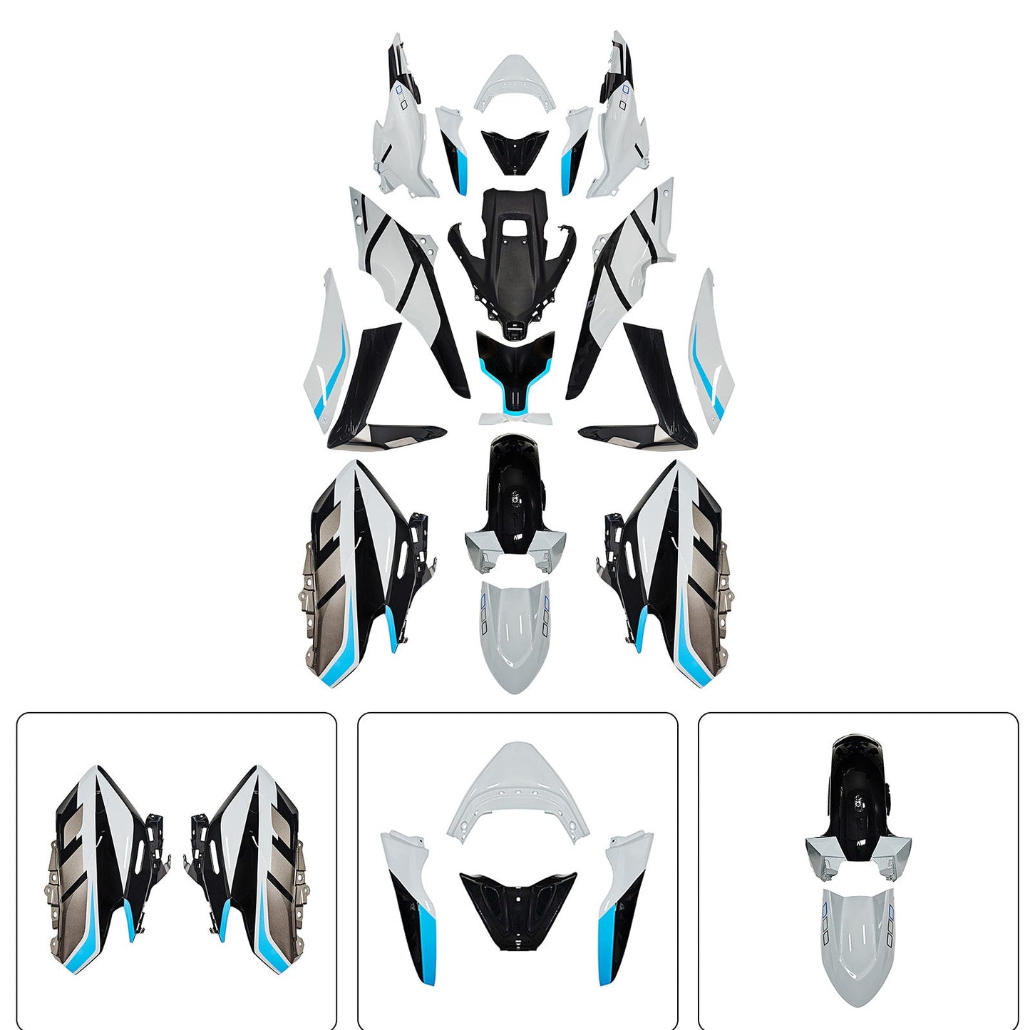 Kit di carene iniettate per Yamaha TMAX560 2025-2026