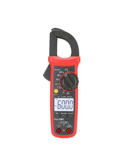 Pinza amperometrica digitale UT202A+, 6000 conteggi, selezione automatica della portata, True RMS, multimetro NCV.