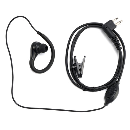 Cuffie con gancio auricolare K-030-626 per GP300 CP100 SP50+ PRO3150 P110 V468 EP350 DEP450