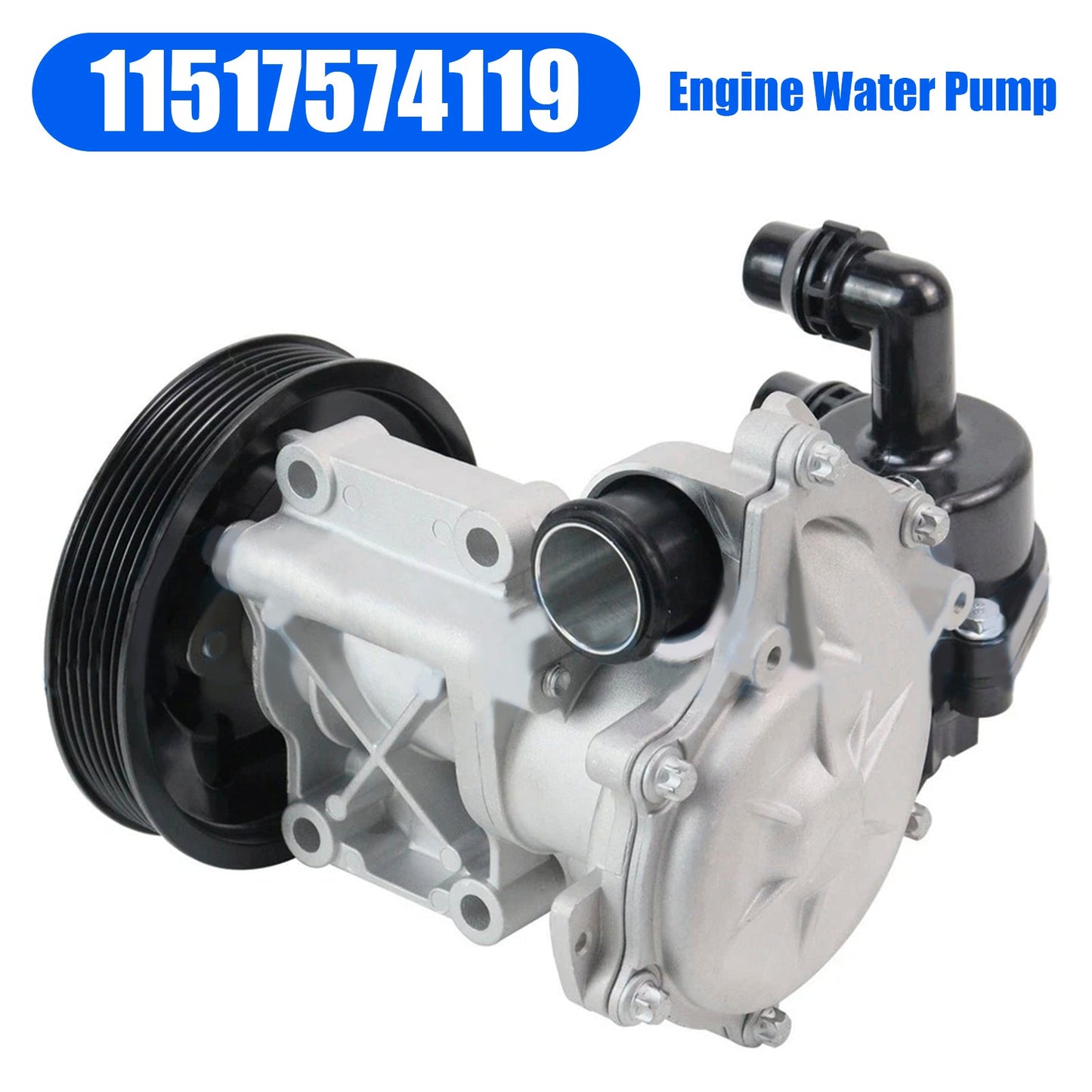 Pompa dell'acqua motore BMW E81 120i L4 2.0L 2005-2010 N46N Benzina 11517574119
