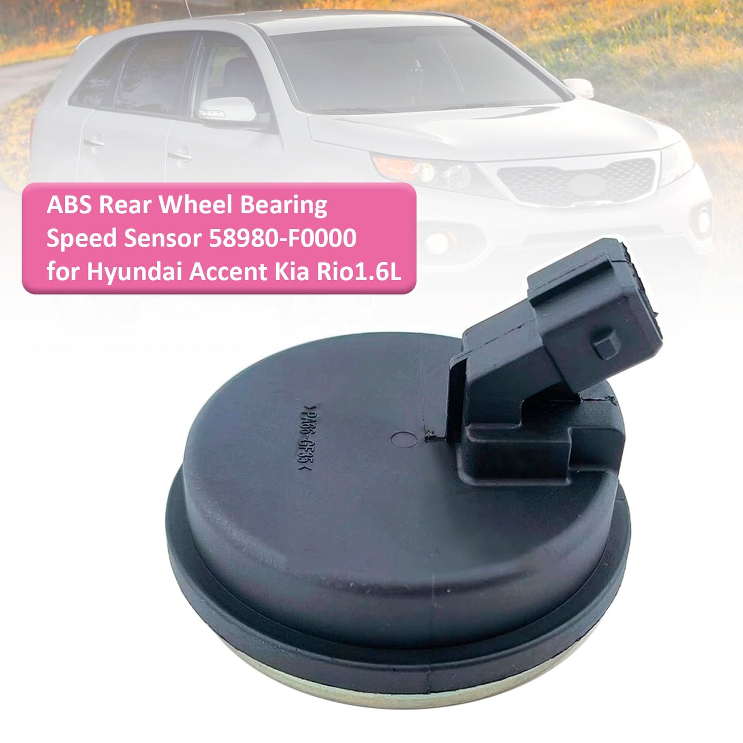 Sensore di velocità del cuscinetto della ruota posteriore ABS 58980-F0000 per Hyundai Accent