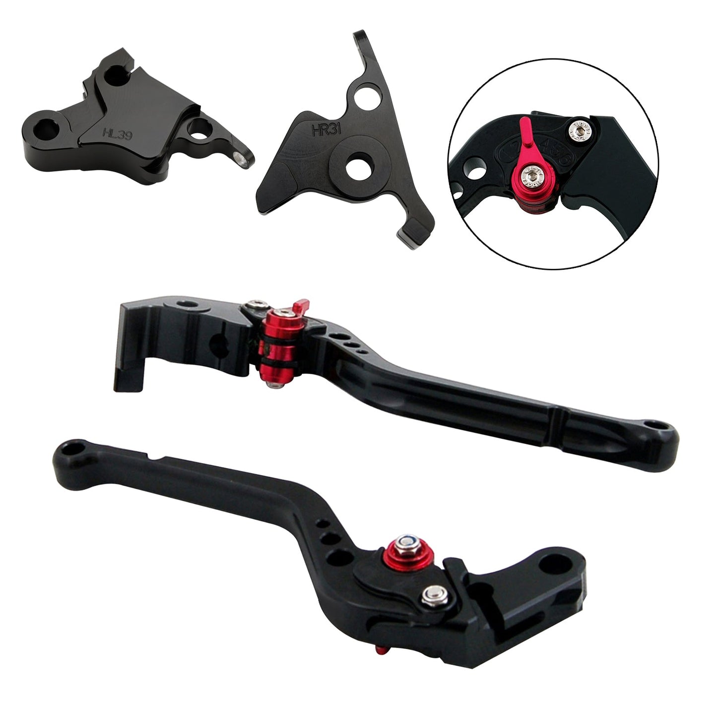 Leva frizione freno lunga adatta per CFMOTO 450SS 450SR 21-23 450NK 23-24