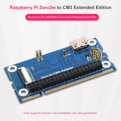 Scheda di espansione da 2 W a CM3 Scheda adattatore alternativa scheda madre Raspberry Pi CM3