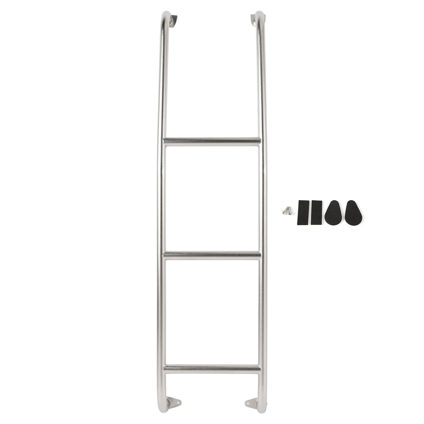 Scala per furgoni Ford Transit Low Roof 2014-2025 in acciaio inox a 3 gradini 093TS