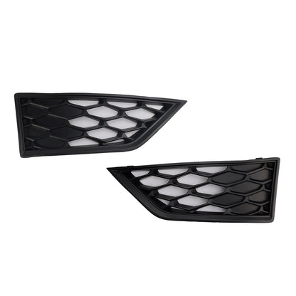 Griglia fendinebbia anteriore a nido d'ape nera per Seat Leon Cupra 5F 2012-2017
