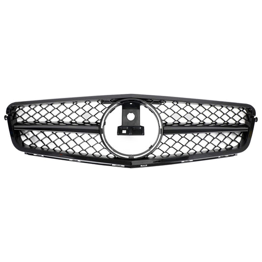 Front Bumper Grille Grill Per C-Class Benz W204 C300 C350 2008-2014