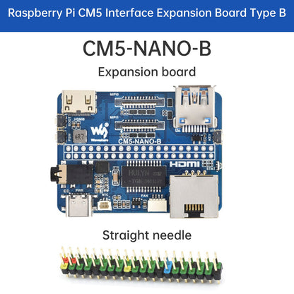 Raspberry CM5 Compute Module IO Baseboard 5 Scheda di espansione NANO Tipo A Tipo B
