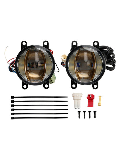 Luce auto Ledtiving FOG DRL Gold Edition 90MM 6000K per OSRAM