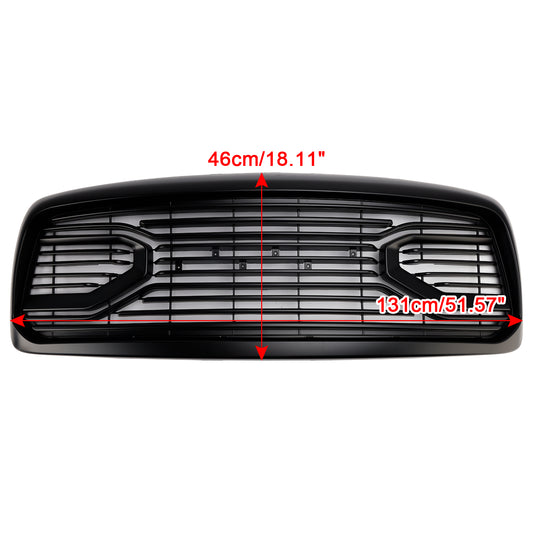 Griglia paraurti anteriore stile Rebel Dodge RAM 1500 2002-2005