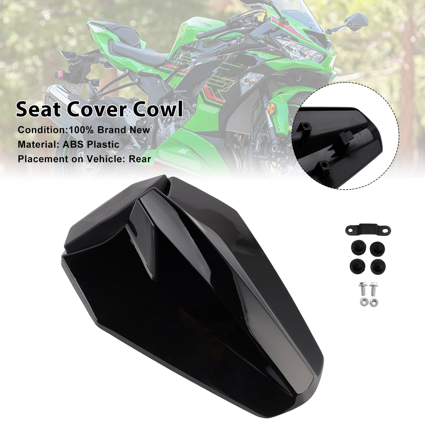 Carenatura posteriore Racing Tail per Kawasaki ZX25R ZX4R ZX4RR 2020-2025