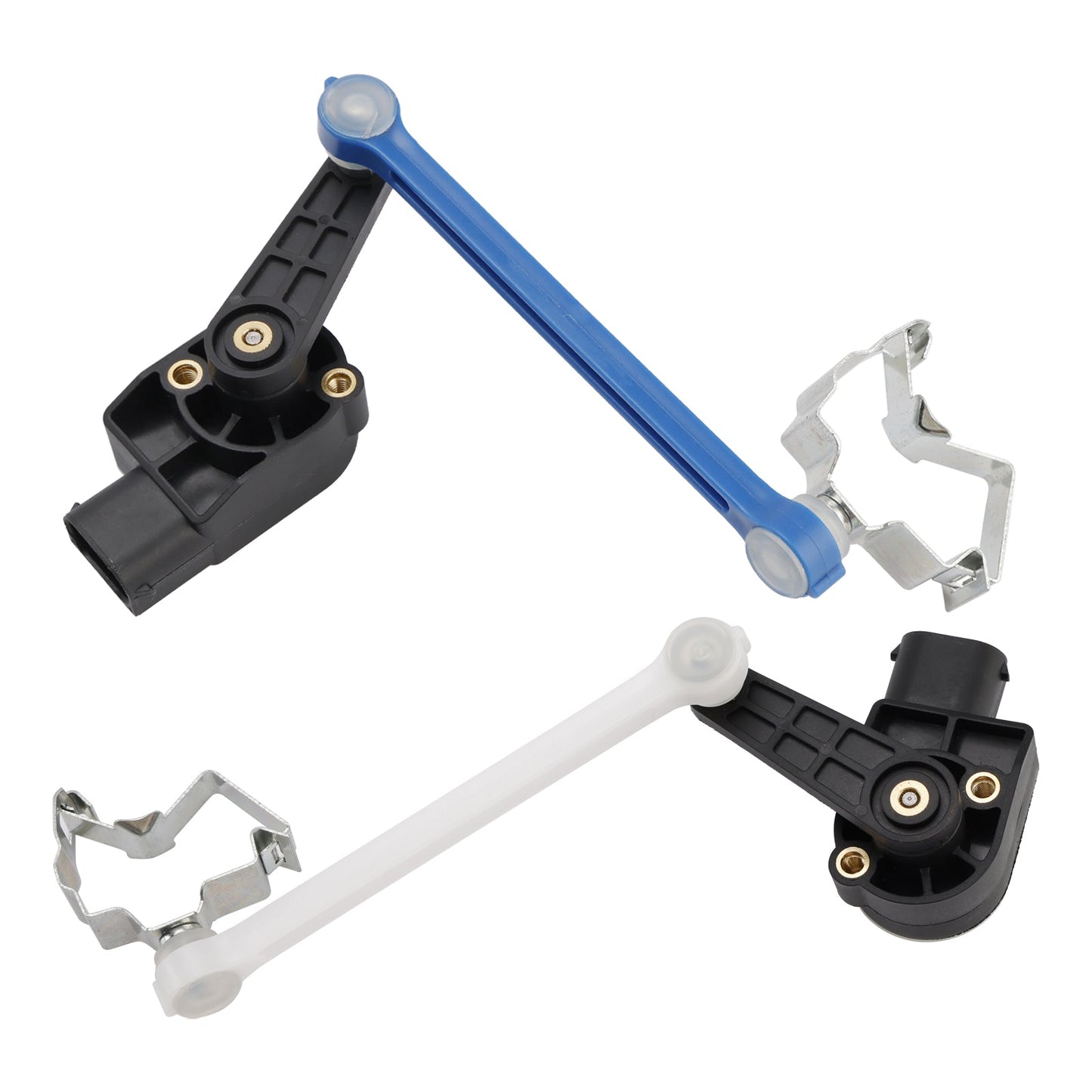 Coppia di sensori di livello altezza anteriore per Audi A6 C5 Allroad Quattro 2000-2005
