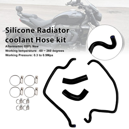 Kit di tubi flessibili in silicone per il liquido di raffreddamento del radiatore della Rocket 3 (2019-2024)
