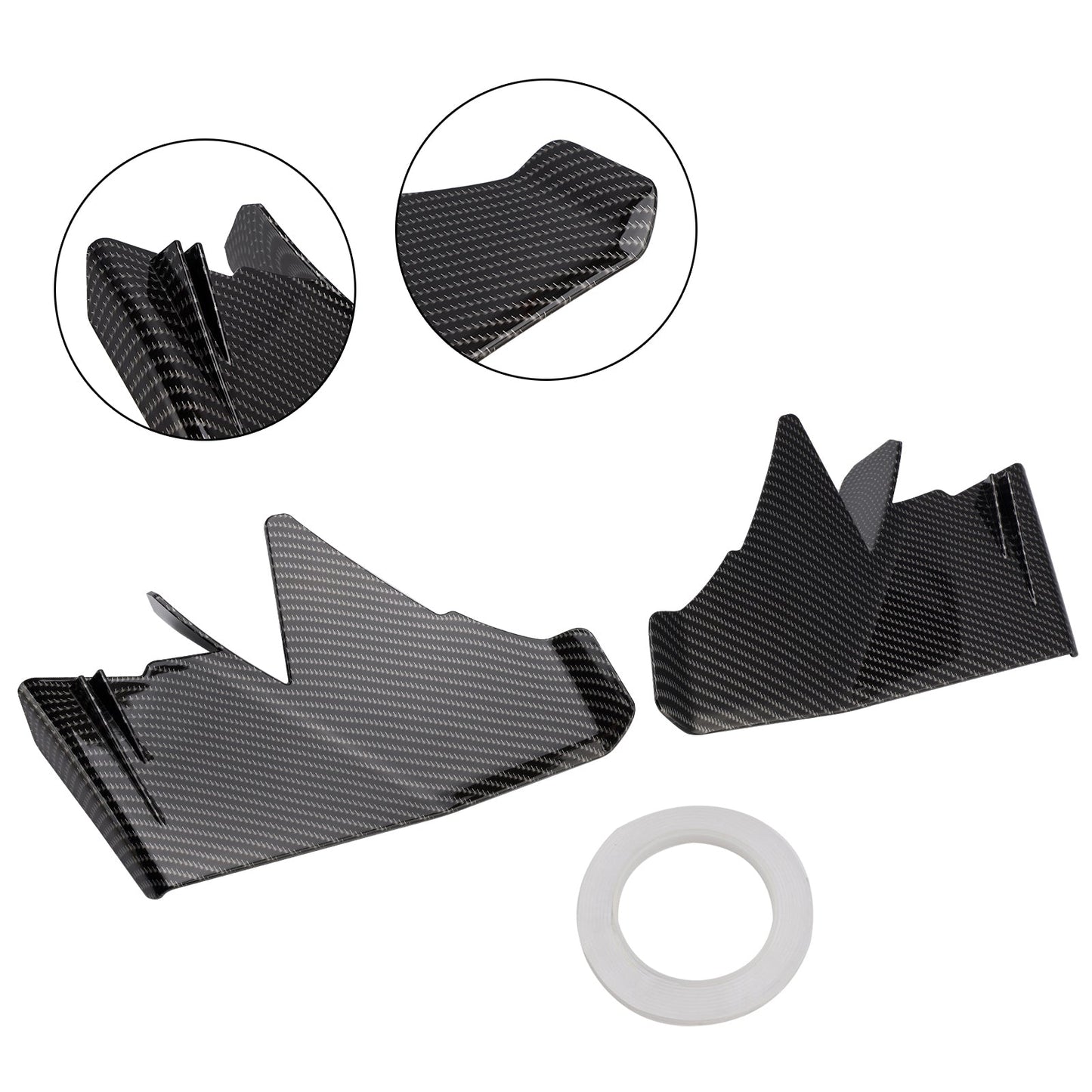 Deflettore aerodinamico con alette laterali per Aprilia RS457 2024