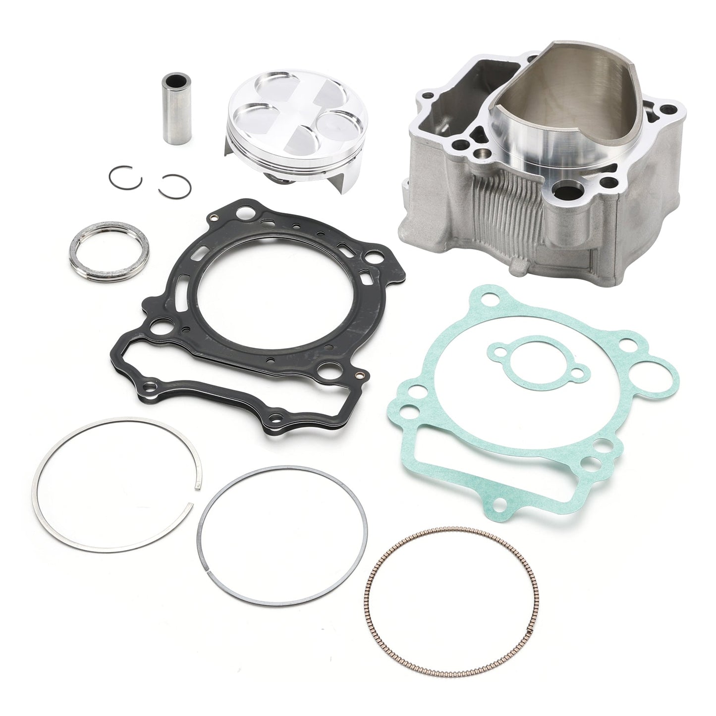 Kit di ricostruzione della parte superiore del cilindro e del pistone da 77 mm adatto per Yamaha 01-13 YZ250F WR250 YZ 250F