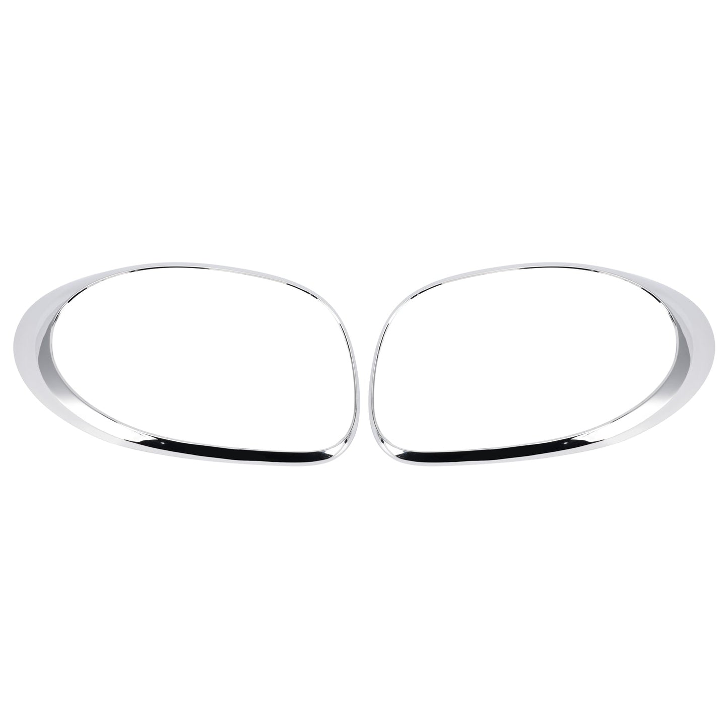 Anello di finitura cromato per fanale posteriore sinistro e destro per Fiat 500L 2014-2020