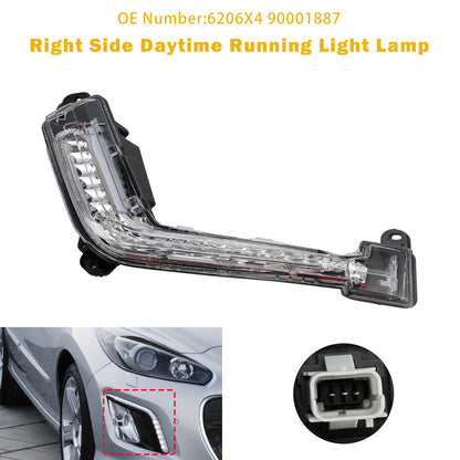 Lampadine a LED per luci diurne a LED lato destro Peugeot 308 Mk1 Hatchback 2011-2014