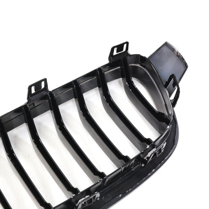Griglia anteriore a rene nera lucida BMW Serie 3 F30 Berlina 2012-2019 51137263481 51137255412