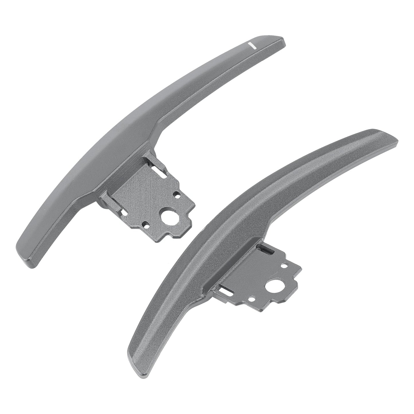 Estensione del cambio al volante per BMW Serie F F30 F31 F32 F10 X3 X5 Grigio alluminio