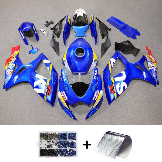 Kit carenatura iniezione plastica ABS per Suzuki GSXR 600/750 2006-2007 K6