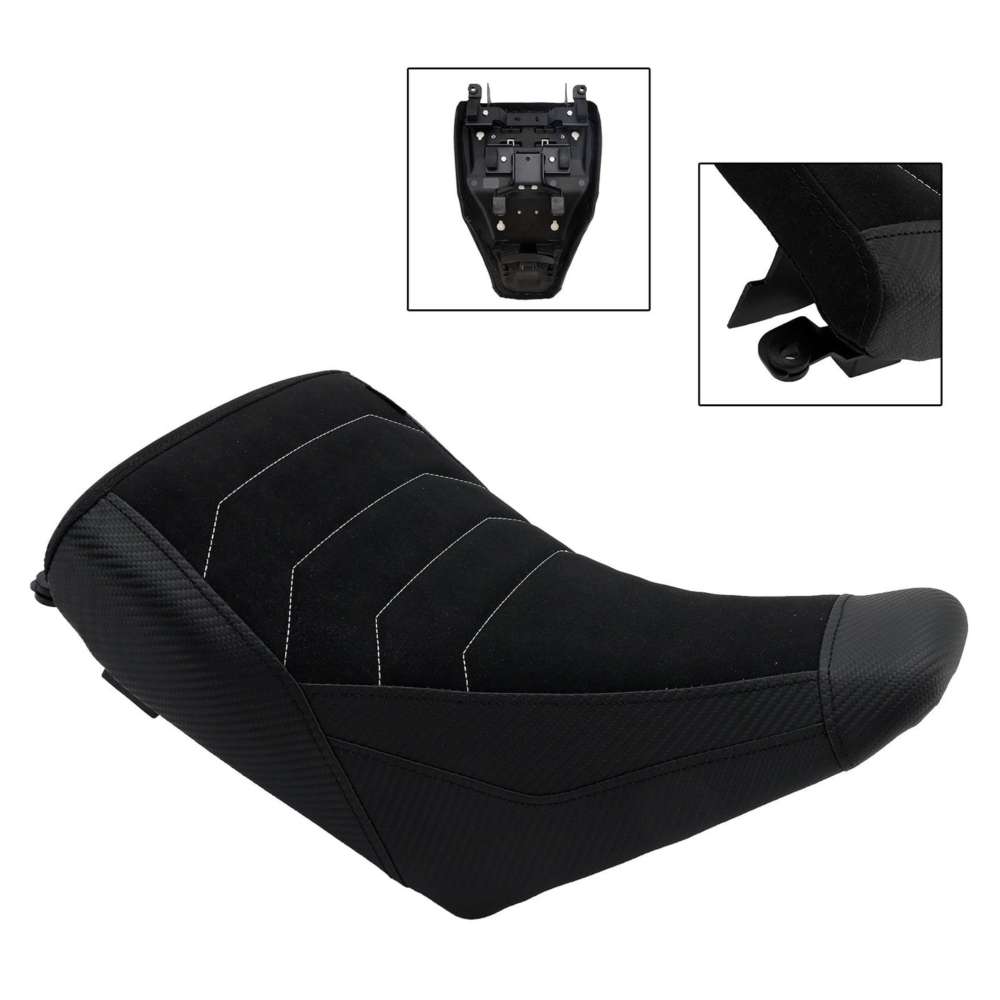 Sella passeggero anteriore per Suzuki V-Strom Dl1050 2023-2025, rossa e gialla