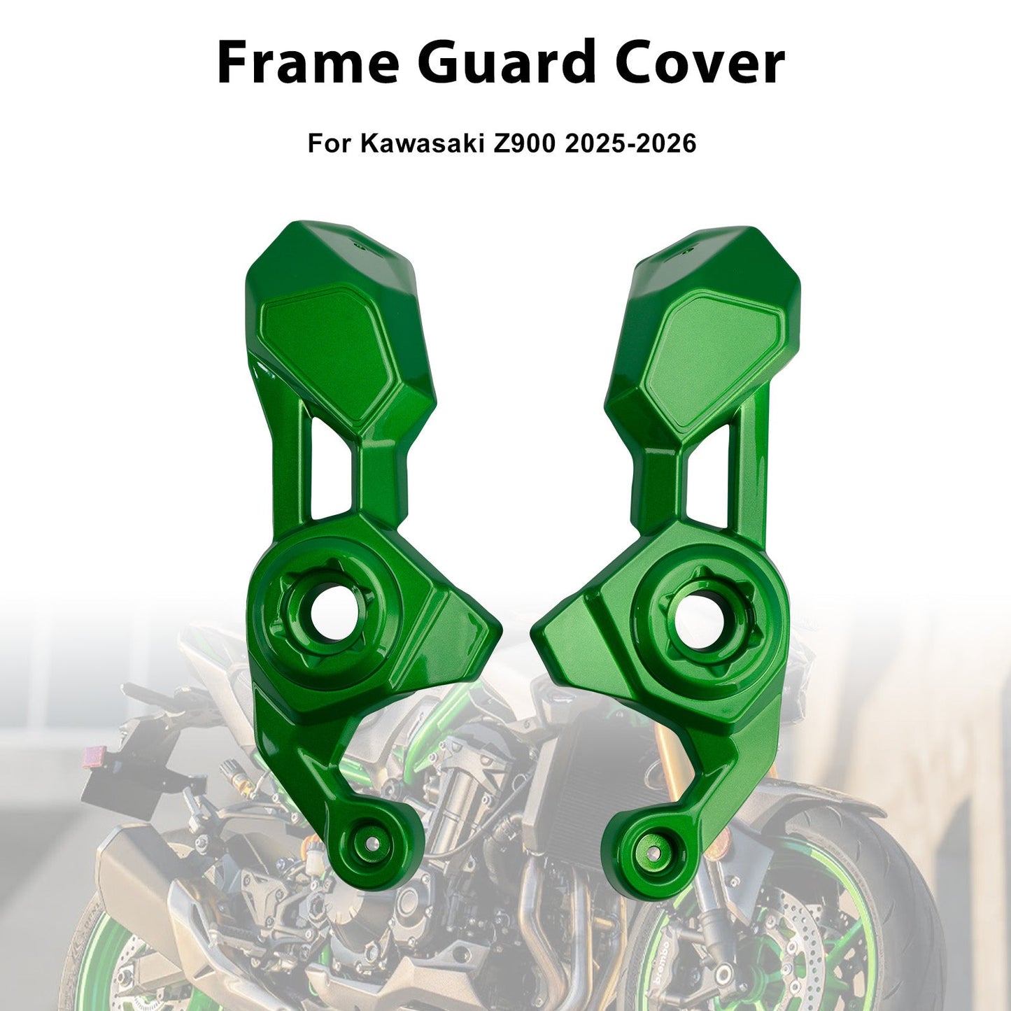 Carenatura di protezione del pannello di copertura laterale del telaio per Kawasaki Z900 2025-2026