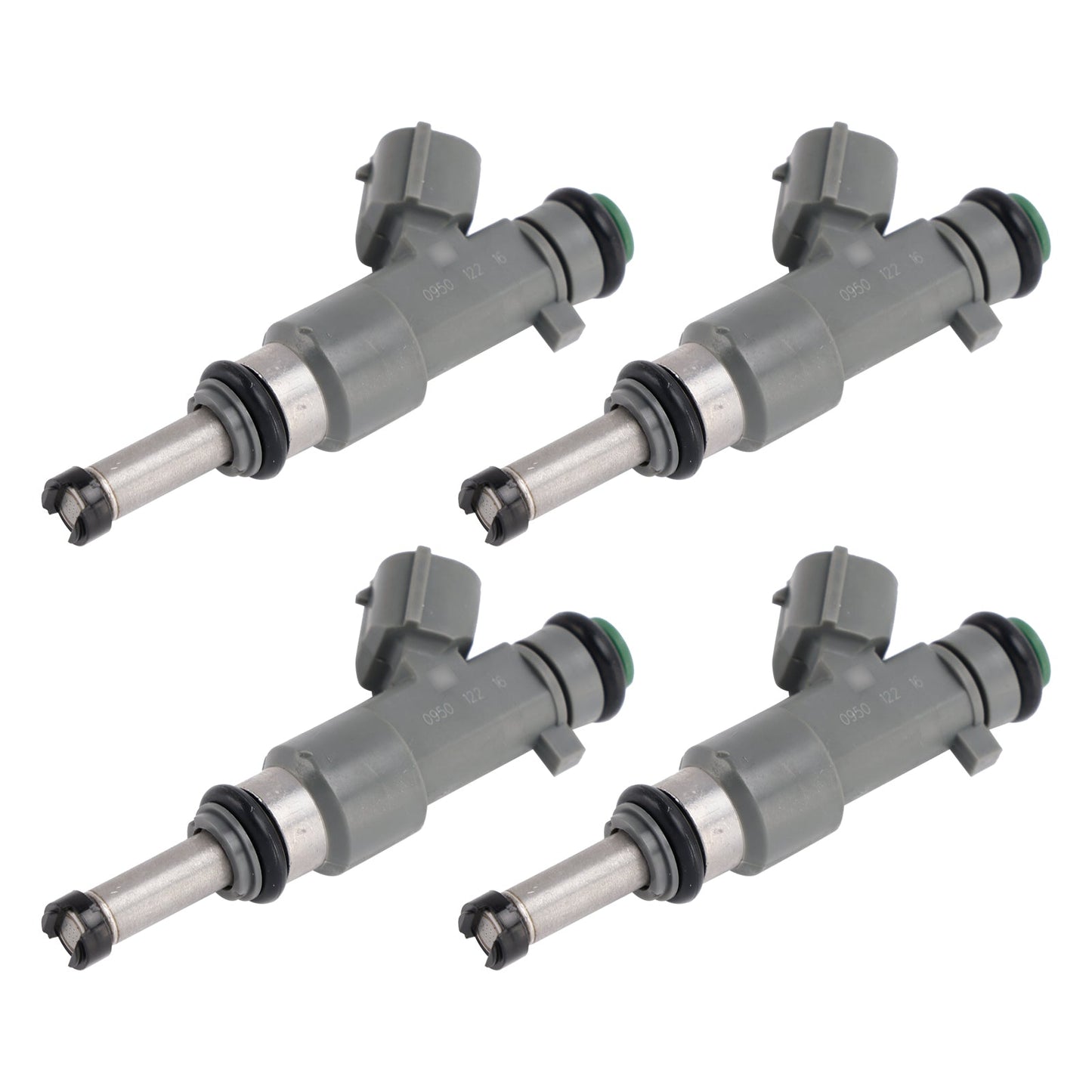 4 iniettori di carburante per Nissan Frontier 2.5L 2005-2019 16600-EA00A