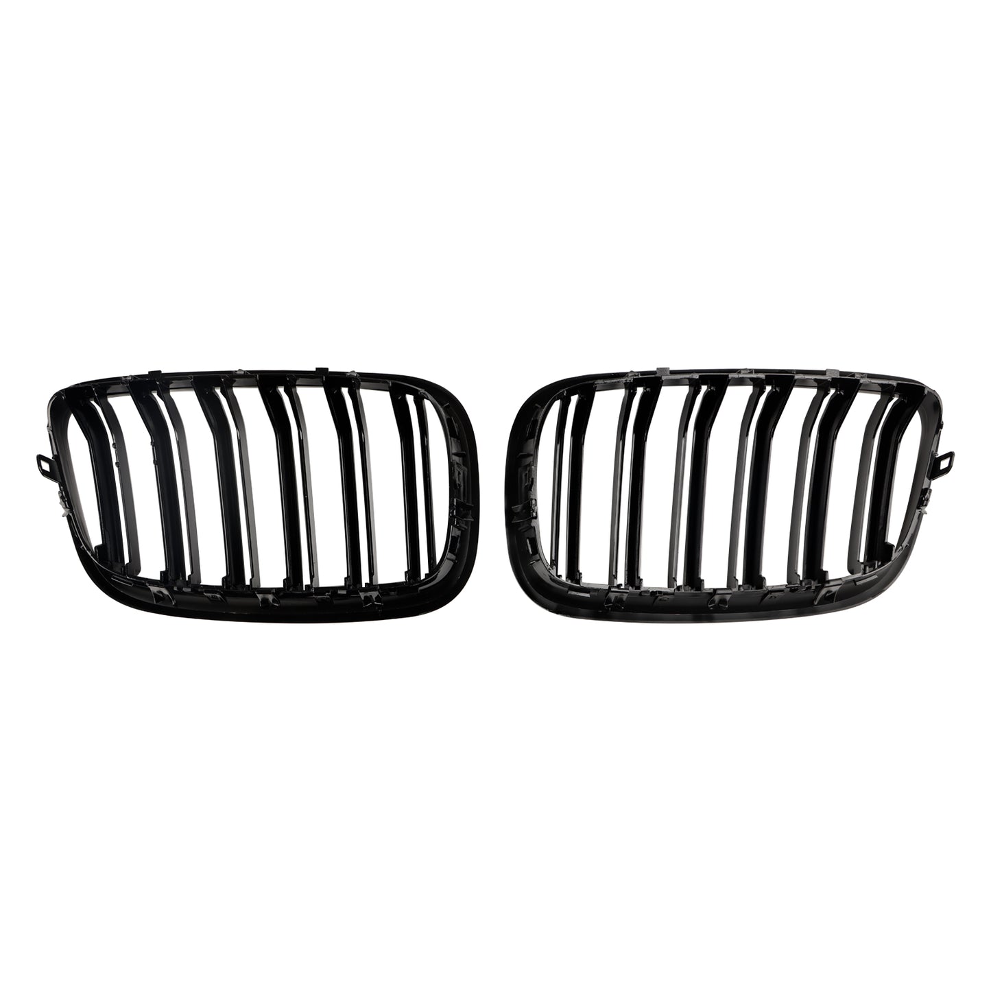 Front Bumper Kidney Grille Grill Per BMW X5 E70 X6 E71 2007-2013 Gloss Black