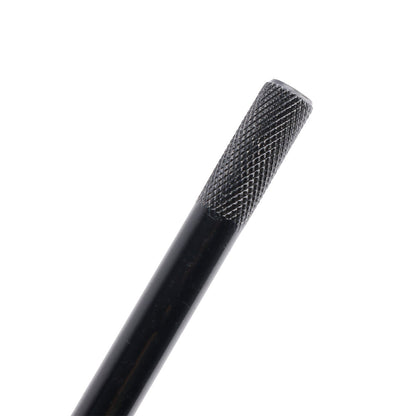 Specchietti retrovisori rettangolari stile old school con morsetto per moto, neri Brattstyle