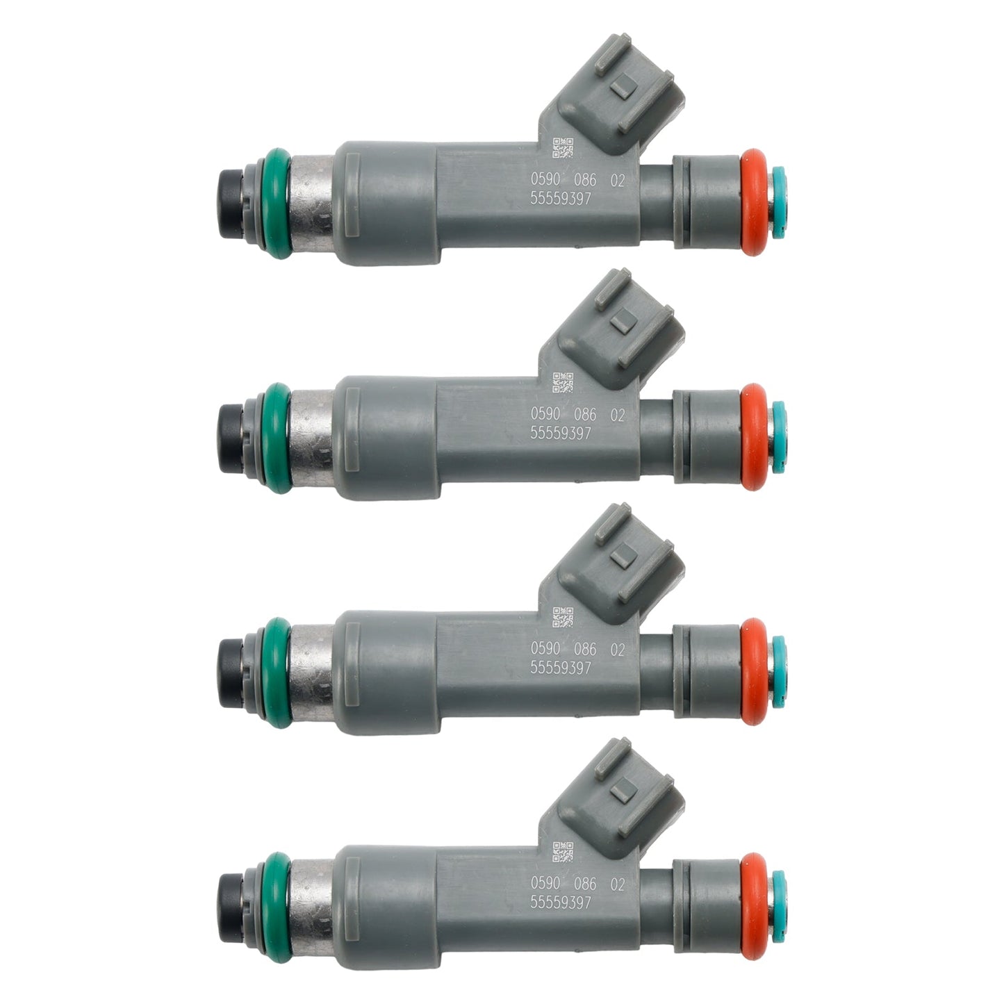 4 pezzi iniettore carburante 55559397 adatto per SAAB 9-3 2.0L Turbo 2007-2011 8653608