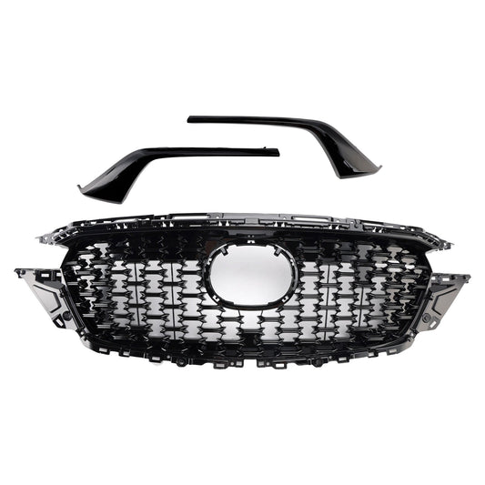 Griglia paraurti anteriore per Mazda CX-5 2022-2025 con modanatura KSD5-50719