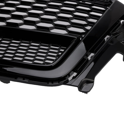 Griglia di ventilazione del radiatore per paraurti anteriore Audi Q7 SQ7 2016-2019, colore nero lucido, 4M0853651F