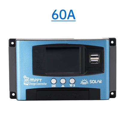 Regolatore solare MPPT 30A/60A/100A con monitoraggio della temperatura Bluetooth e ricarica