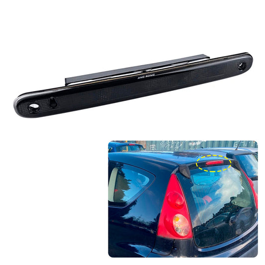 Luce di stop posteriore alta nera per Citroen C1 e Peugeot 107
