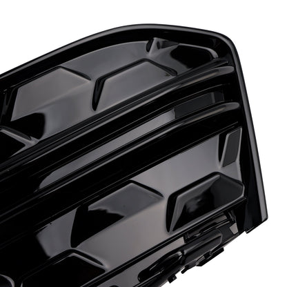 Griglia fendinebbia paraurti anteriore Audi A6 C8PA S-Line S6 2023+ nera (2 pezzi)