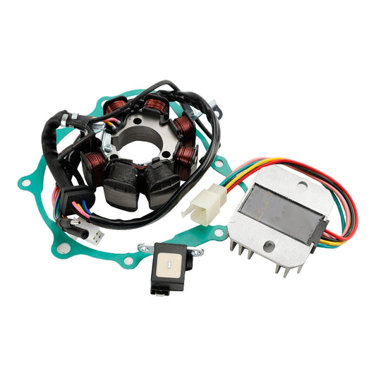 1988-1990 Honda Motorcycle NX125 A Alternatore Statore e Regolatore con Guarnizione 31120-KY7-004