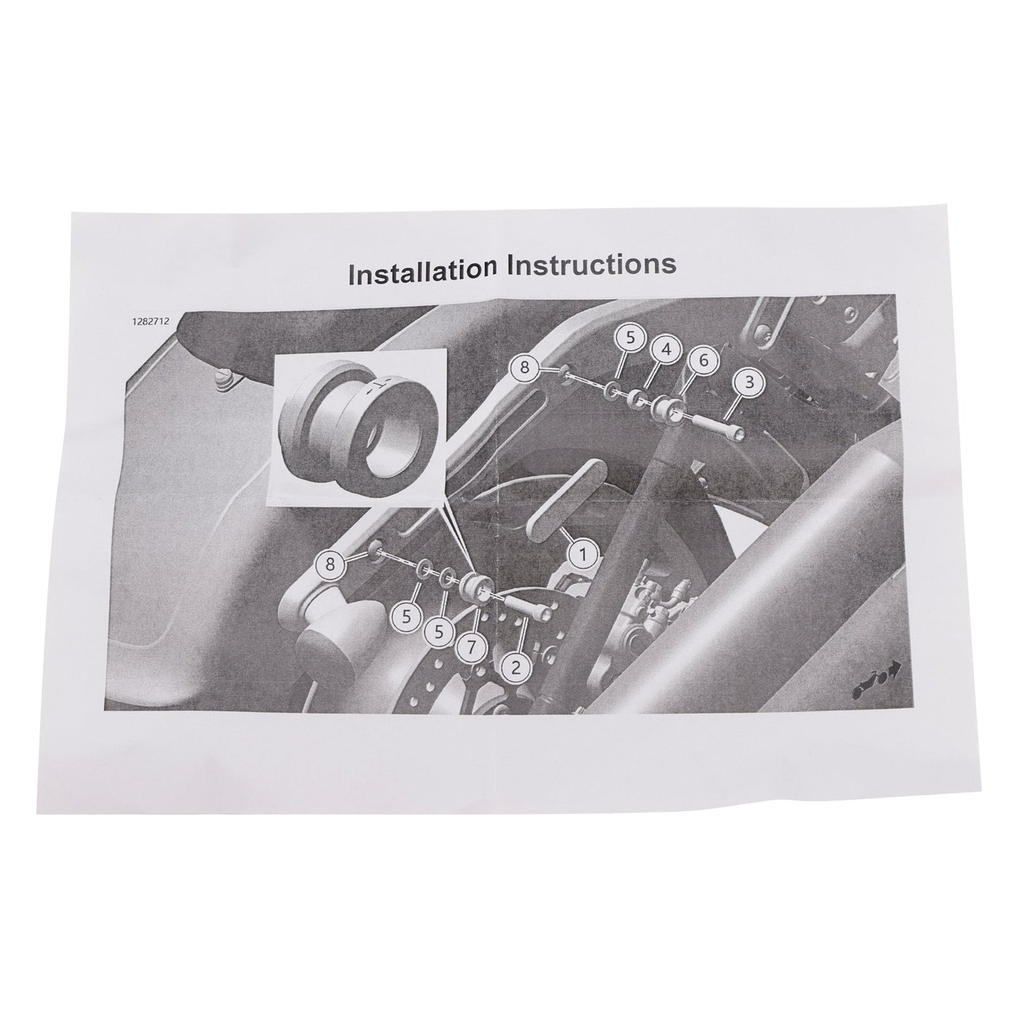 PORTAPACCHI RIMOVIBILE PER TOUR PACK 2 POSTI CROMATO PER M8 LOW RIDER S/ST 2018-2025