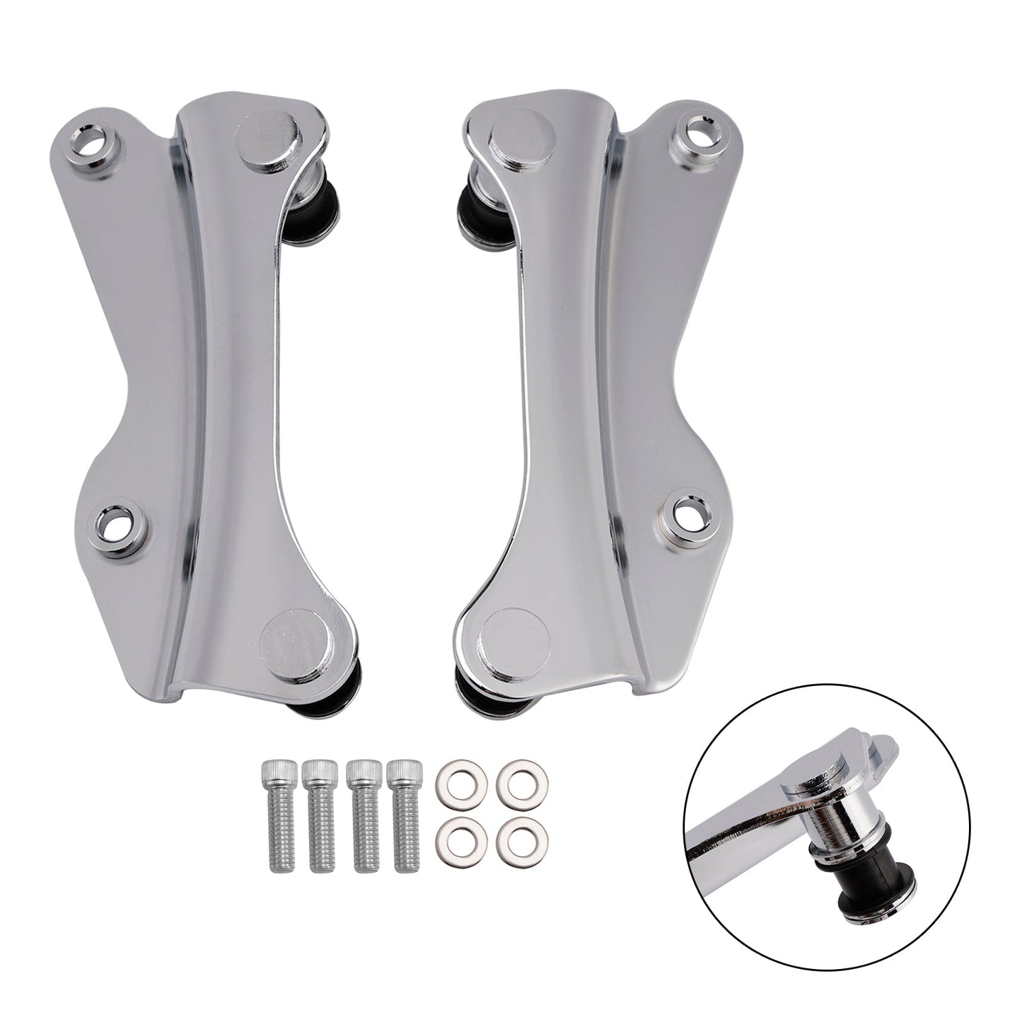 Kit di ancoraggio a 4 punti per Road King Street Electra Glide 2014-2018